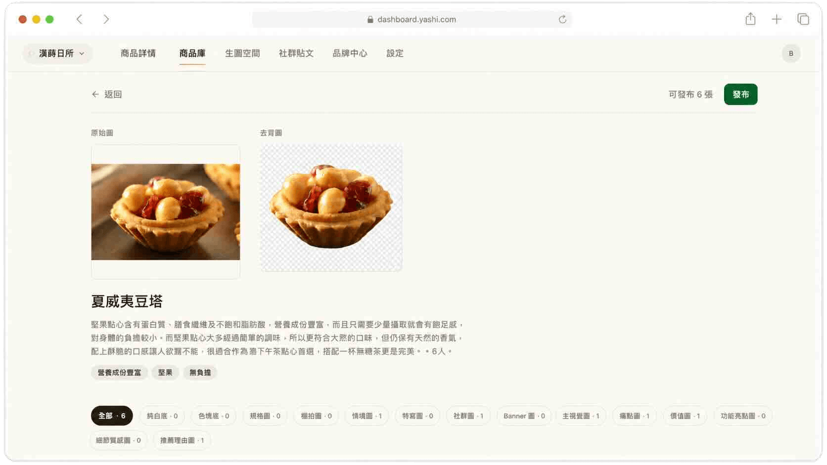 高精度去背與比例解析